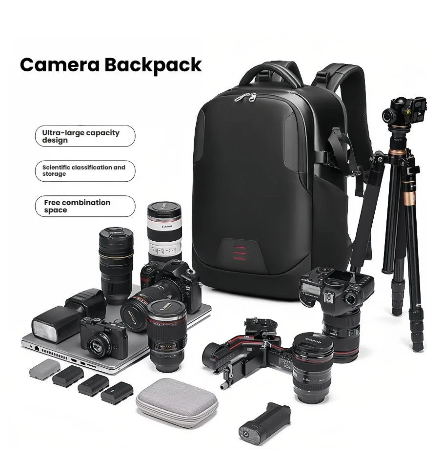 Custom Waterproof Large Capacity Camera Bag best